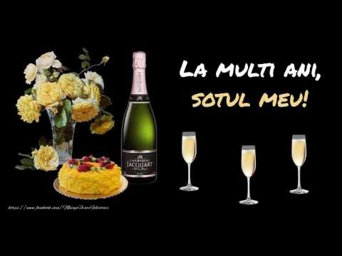 La multi ani cu sanatate, Sotul meu! - Colaj muzical cu felicitari de zi de nastere