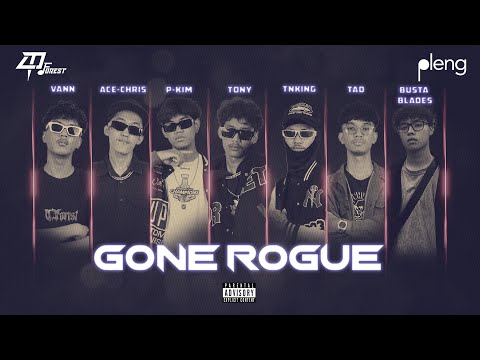 TNKiNG - GONE ROGUE ft. P-KIM, TONY, BUSTA BLADES, VANN, ACE CHRIS, TaD [OFFICIAL VISUALIZER]