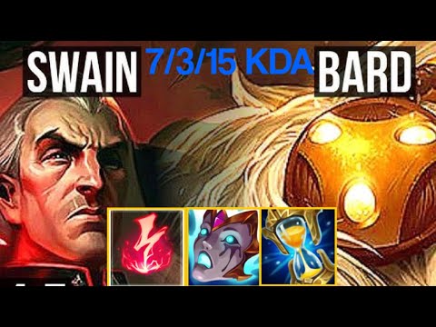 SWAIN VS BARD - 7/3/15 KDA SUPPORT GAMEPLAY