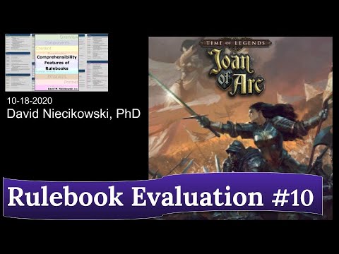 Joan of Arc Revised Rulebook Evaluation