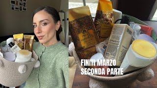 PIOVONO FINITI!!!! 35 PRODOTTI TERMINATI DI MARZO ( seconda parte) 🗑️🚮 #empties #marzo2026