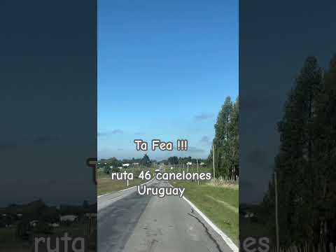 Ruta 46 Los Cerrillos Canelones Uruguay.
