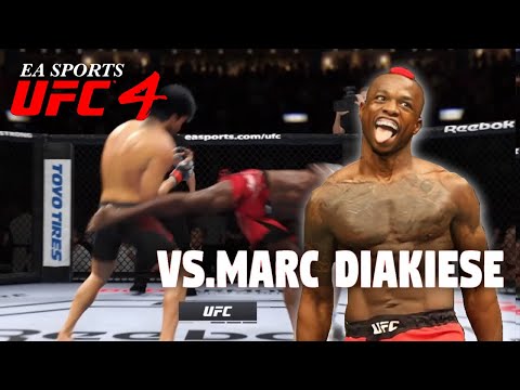 BRUCE LEE vs.MARC DIAKIESE (Bonecrusher)EA SPORTS UFC4