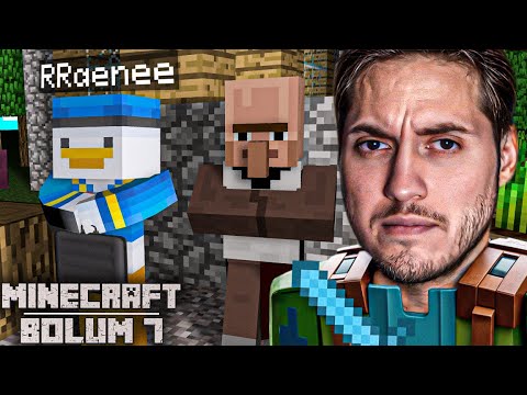 KÖYLÜLER İLE TİCARET MEKANI KURDUK! | EKİPLE MINECRAFT SURVIVAL | BÖLÜM 7 |