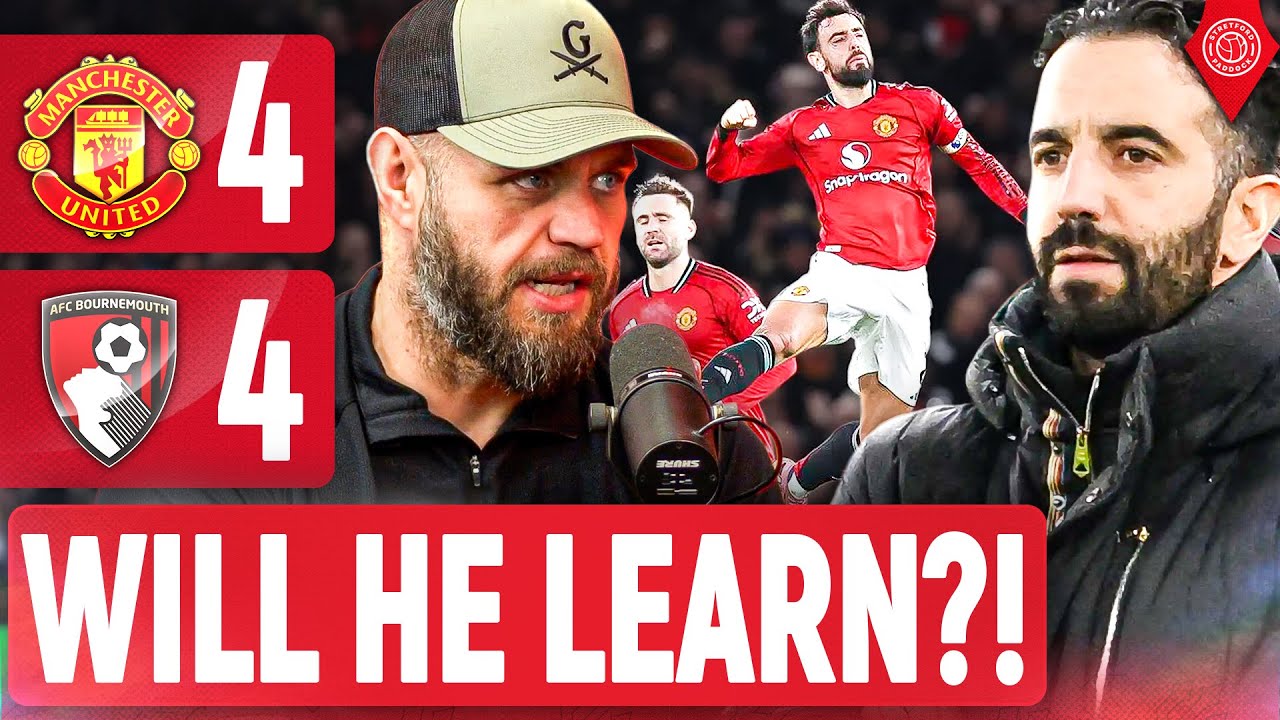 'We Saw a BACK FOUR!'... Stephen Howson REACTS! Manchester United 4 - 4 Bournemouth