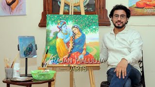 Radha Raman Painting