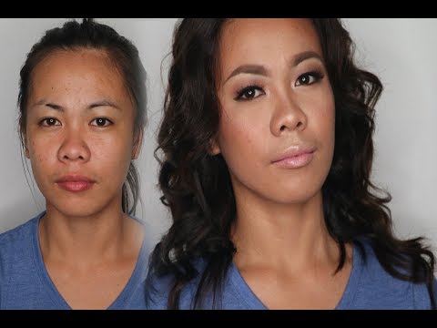 Full Face Makeup Tutorial Plum | Strong Woman | Cykaniki