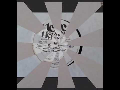 Ellis Hall, Jr. 1982  "Back it up (try it again)" (12, promo) Maxi 33t Label Houston Connection