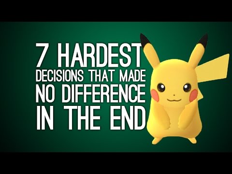7 Hardest Decisions in Games That Made No Difference in the End