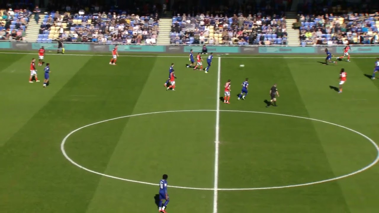 A Wimbledon vs Luton Town Highlights