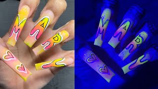 Graffiti Nail art w/ NO AIRBRUSH🔥