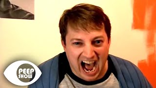 Listerning To Jez's Track "I'm Dangerous" - Peep Show