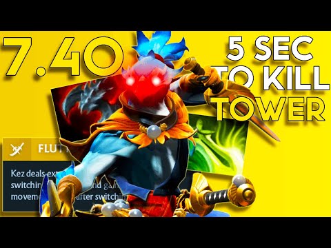 This reworked hero is ABSURD in 7.40 - Kez 2