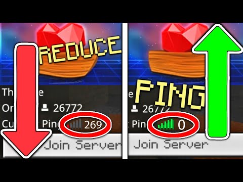 FryBry - How To Reduce PING In MCPE Servers! - Minecraft Pocket Edition