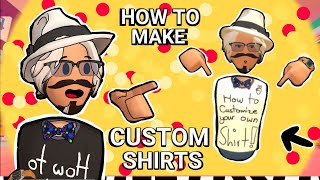 How to make CUSTOM SHIRTS in Rec Room