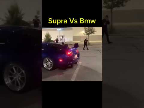 Toyota Supra MK4 Vs BMW M4 😈 #supra #bmw #supralovers #bmwlovers