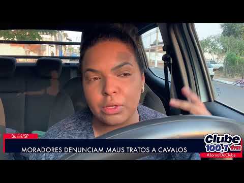 BARIRI : CAVALO ESTÁ EM SITUAÇÃO DE MAUS TRATOS.