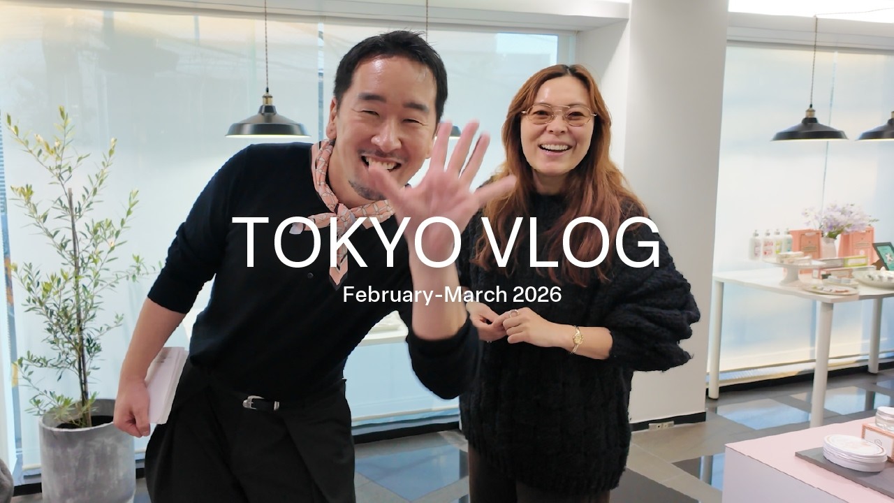 友達とご飯したり展示会行ったりするTOKYO VLOG