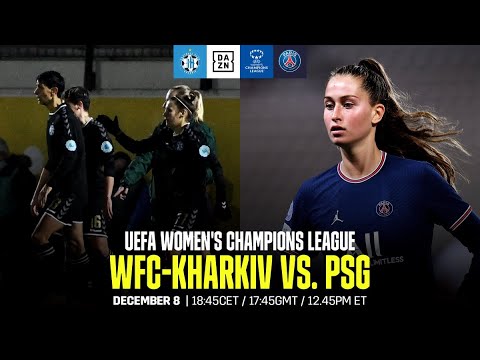 WFC-Kharkiv vs. Paris Saint-Germain | UEFA Women’s Champions League Matchday 5 Full Match