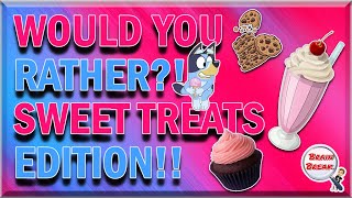 Would You Rather? Sweet Treats Edition! | This or That | Fun Fitness Games for Kids | Halloween