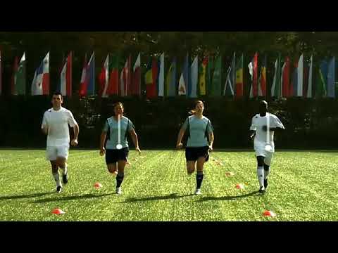 Nogometne vaje: Tek preko igrišča - NK Kety Emmi Bistrica