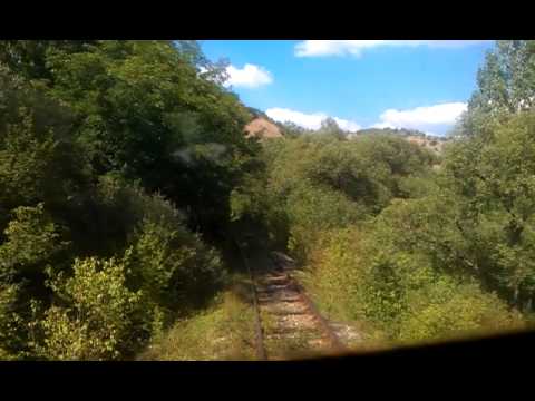 BDZ Cargo diesel locomotive 06 112 with freight train Kalotina - Stanianci