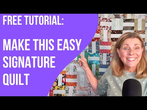 This Signature Quilt Makes an Amazing Gift!