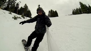 preview picture of video 'Snowboarding at Mountain High - December 2014'