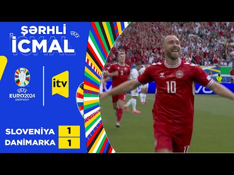 Slovenia 1:1 Denmark | Highlights | Group C | EURO 2024