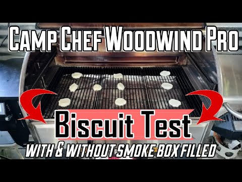 Camp Chef Woodwind Pro 36 Biscuit Test #allunacyqing #campchef #pelletgrill