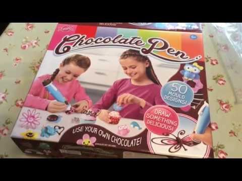 Chocolate Pen by candy craft review and demo