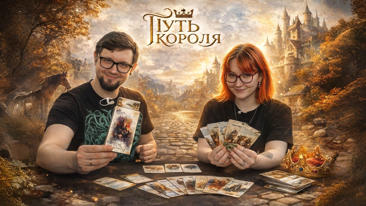 ПОВОРОТЫ СУДЬБЫ: ПУТЬ КОРОЛЯ 👑 играем в настольную сюжетную игру