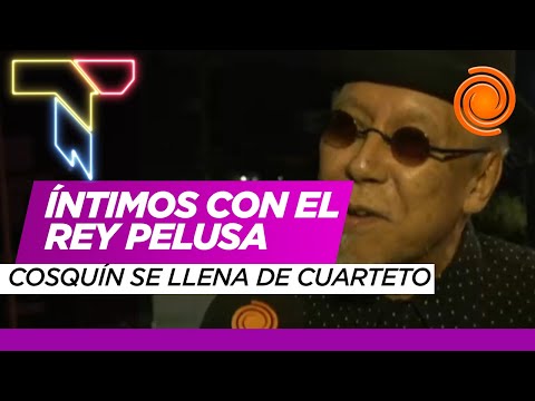 El Rey Pelusa en Cosquín Cuarteto: “El camino no estaba muy lindo, voy a hablar con el Intendente”