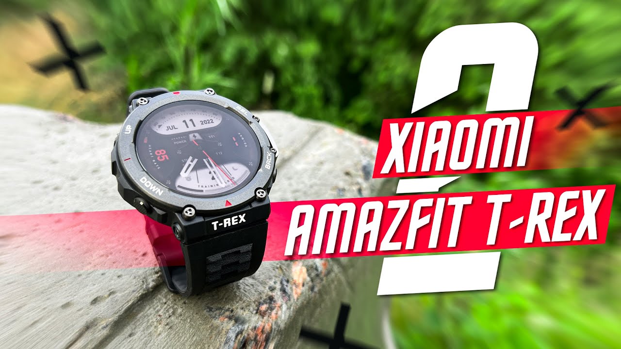 Умные часы Amazfit T-Rex 2, зеленый