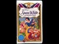 Closing To Snow White And The Seven Dwarfs 1994 VHS Version 2