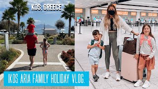 HOLIDAY VLOG - IKOS ARIA KOS GREECE | FAMILY OF 4 | THIS MAMA LIFE