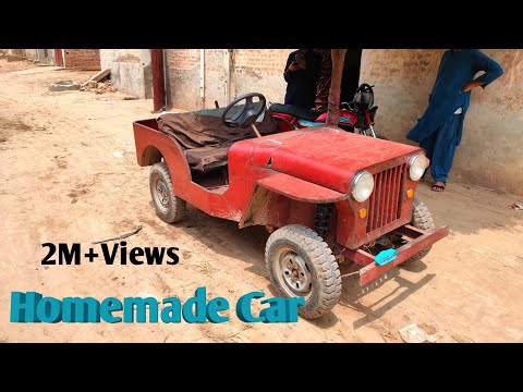 how to make gokart car at home | homemade build mini Jeep