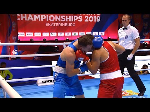 Round of 16 (91kg)  PANTALEEV Radoslav (BUL) vs TAMASAUSKAS Tadas (LTU) /AIBA World 2019