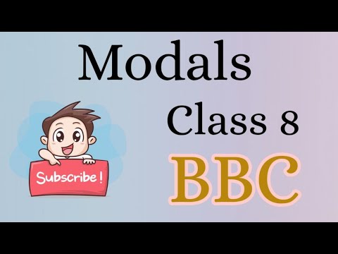 modals assignment class 8