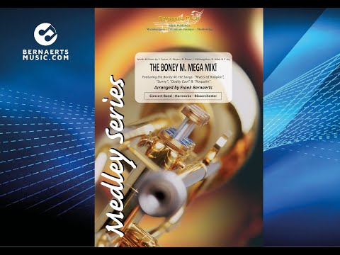 THE BONEY M. MEGA MIX! - Arr. Frank Bernaerts - Concert Band Version