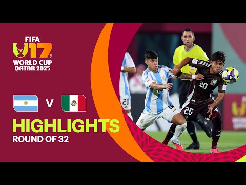 Argentina vs Mexico Highlights | FIFA U-17 World Cup Qatar 2025