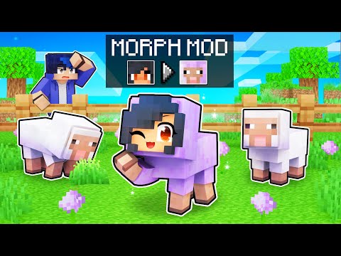 Using MORPH MOD To Cheat In Minecraft Hide N' Seek!