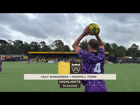 LATE EQUALISER IN THE FA CUP - Cray Wanderers v Hanwell Town - Highlights & Post Match Interview