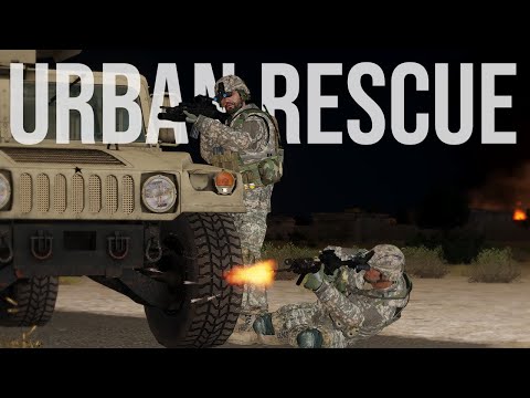 💥 Arma 3 Alternate History | Urban Rescue of Americans | War with Iran | Ep 8