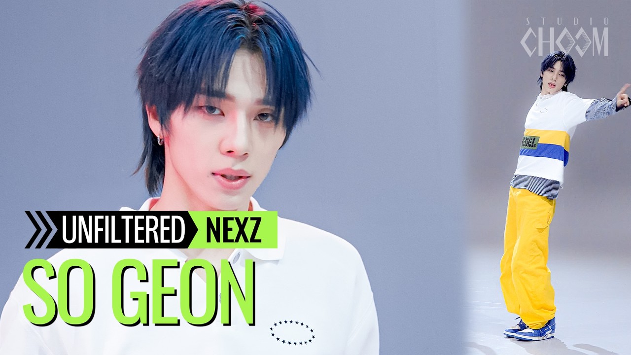 [UNFILTERED CAM] NEXZ SO GEON(소 건) 'Mmchk' 4K | STUDIO CHOOM ORIGINAL