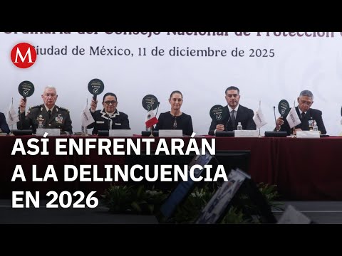 Claudia Sheinbaum participa en el Consejo Nacional de Seguridad Pública