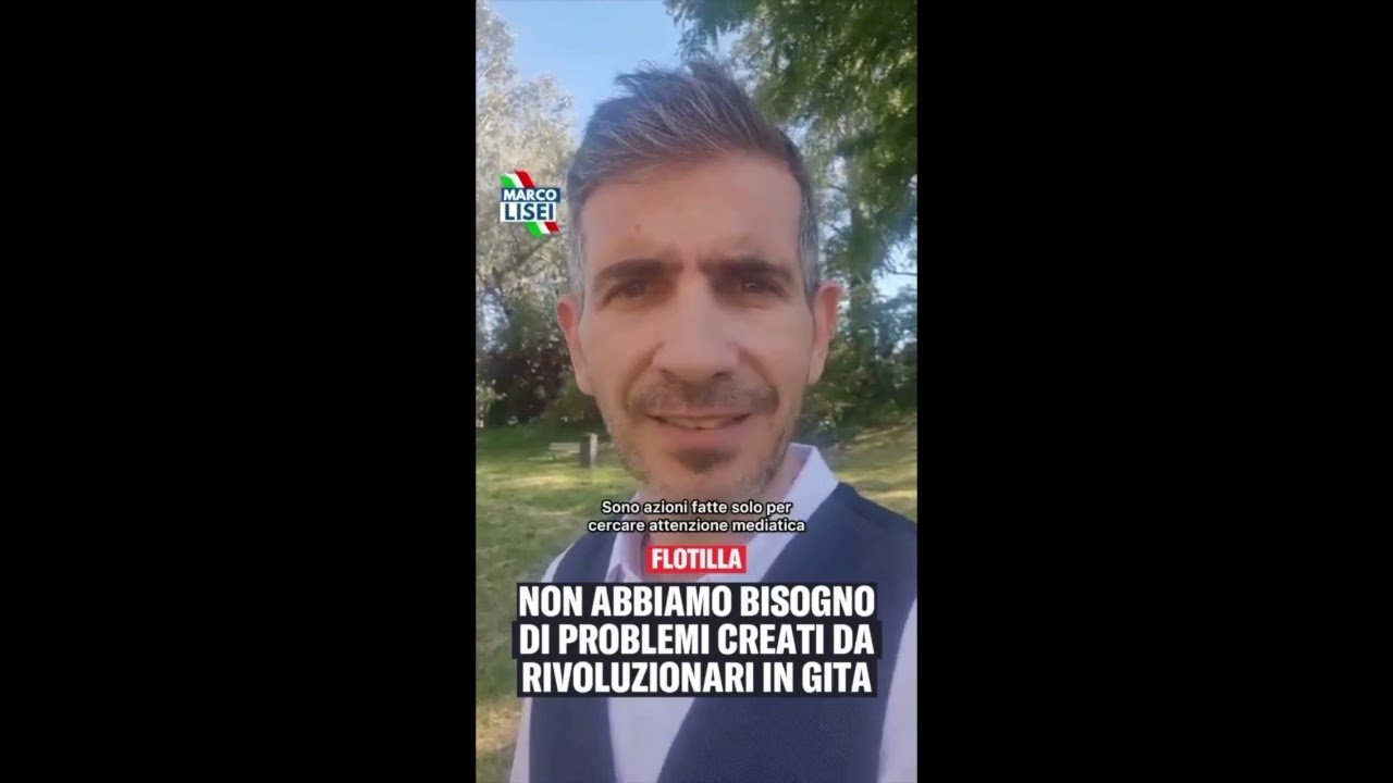 LISEI: "SCAPPATI DI CASA, DEPUTATI PAGATI DA NOI PER FARE I RIVOLUZIONARI IN GITA CON FLOTTIGLIA"