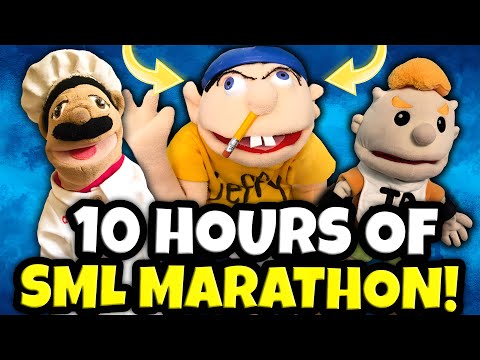 *10 HOURS* OF SML MARATHON! (FUNNIEST JEFFY VIDEOS)
