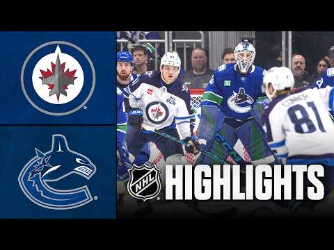 Jets vs. Canucks | NHL Highlights | February 25, 2026