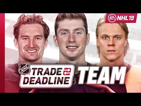 HOW GOOD IS A 2019 NHL TRADE DEADLINE TEAM? - NHL 19